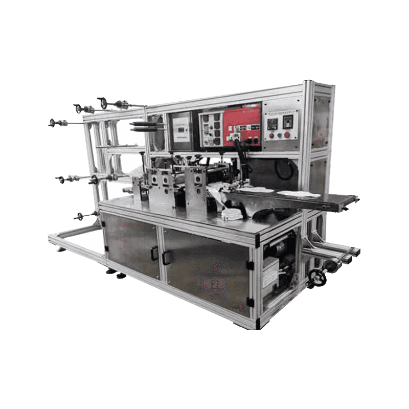 Maandverbandmachine met lijmcoatingfunctie